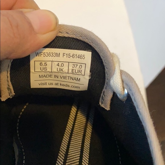 Keds glitter sparkle ombré lace up shoes 6.5 - Picture 6 of 10